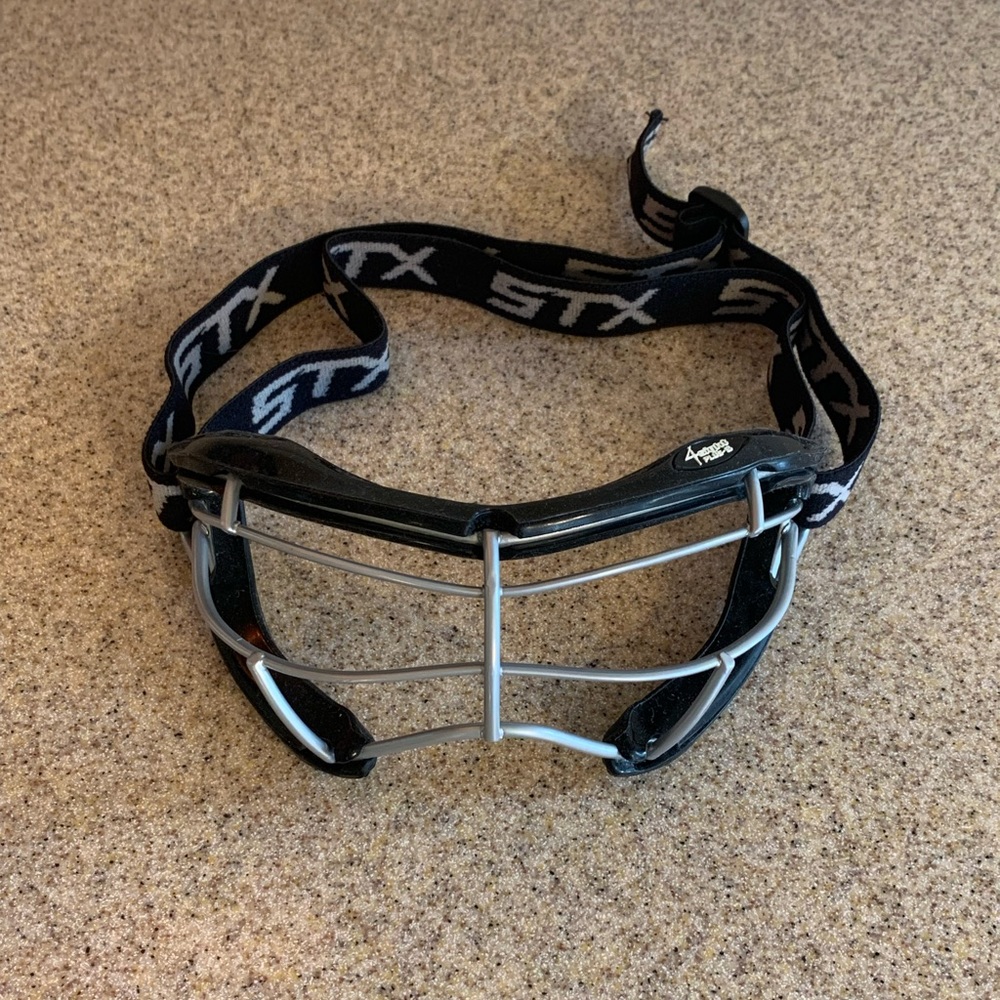 STX Lacrosse 4Sight Adult Goggles- Color: Black